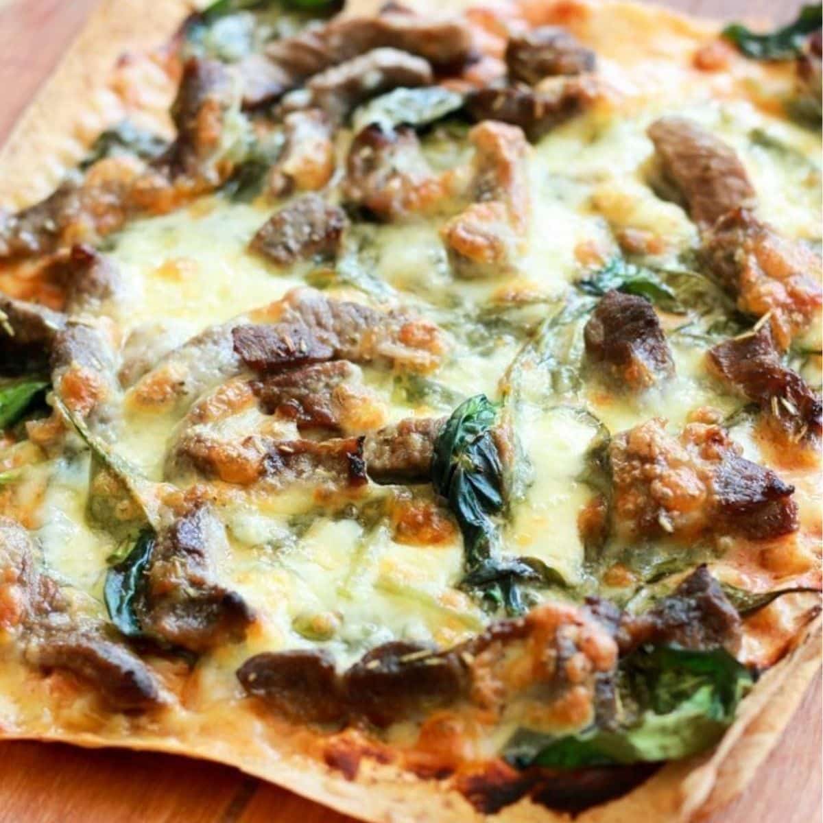 Greek Lamb Pizza