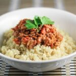 Quinoa Bolognese my gluten free alternative to the Italian classic meal.