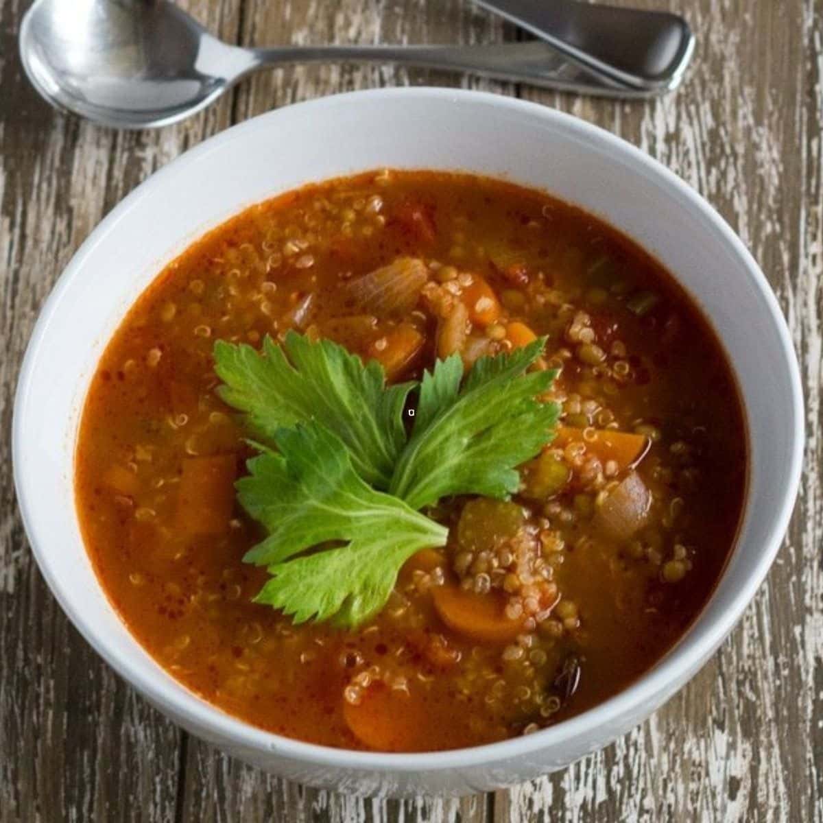 Mediterranean Lentil Soup