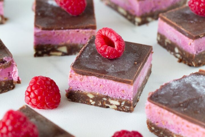 Chocolate Raspberry Bars - Becomingness