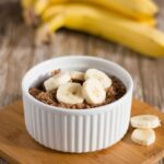 Chocolate Banana Breakfast Quinoa. A yummy gluten free porridge alternative.