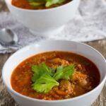 Vegetable & Lentil Soup is a traditional winter warming soup that is packed full of super healthy ingredients.