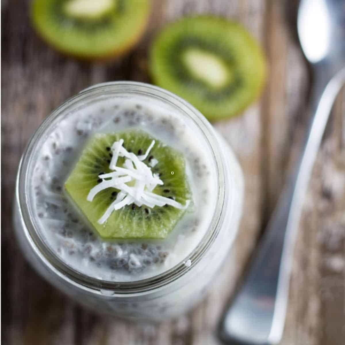 Kiwi Chia Pudding