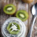 Coconut & Kiwi Fruit Chia Pudding. Kiwi fruit and coconut are really a match made in heaven and if you haven't tried them together, you are seriously missing out!