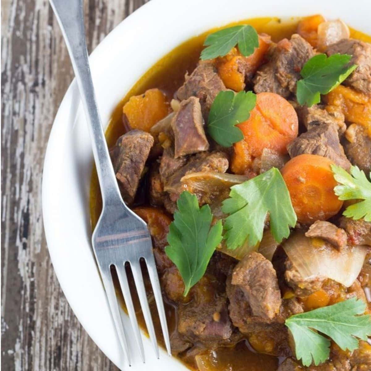 Slow Cooker Moroccan Lamb Stew