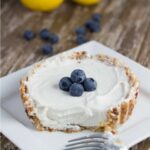 Raw Lemon Tart. The perfect dessert to serve to guests and they are gluten, dairy and refined sugar free.