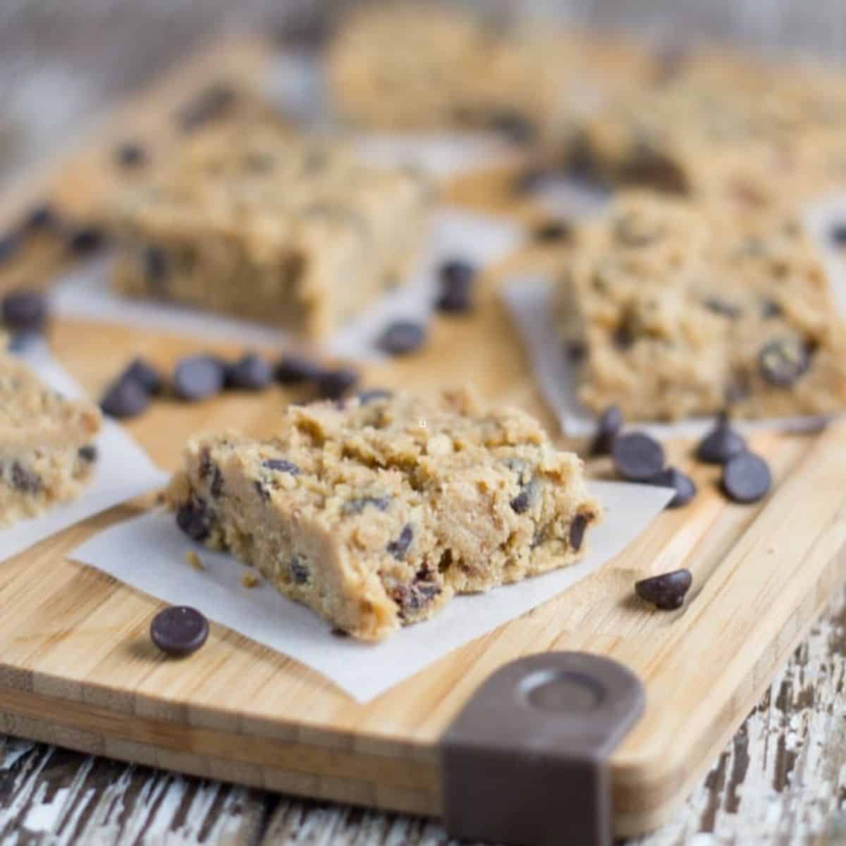 Gluten Free Cookie Dough Bars