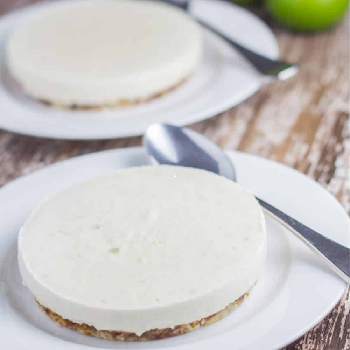 Raw Lime Cheesecake