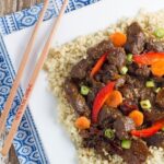 This Slow Cooker Mongolian Lamb is packed full of flavour is so easy to make.