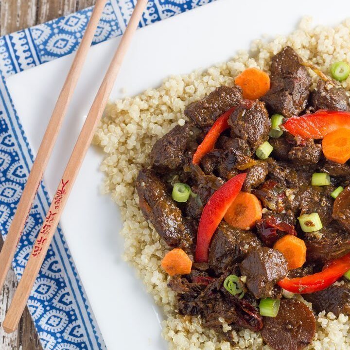 Slow Cooker Mongolian Lamb