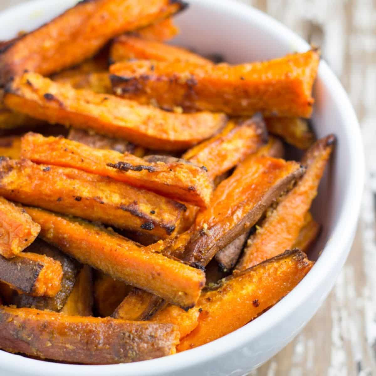 Baked Sweet Potato Wedges