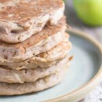 how the Apple Buckwheat Pancakes look like when cooked