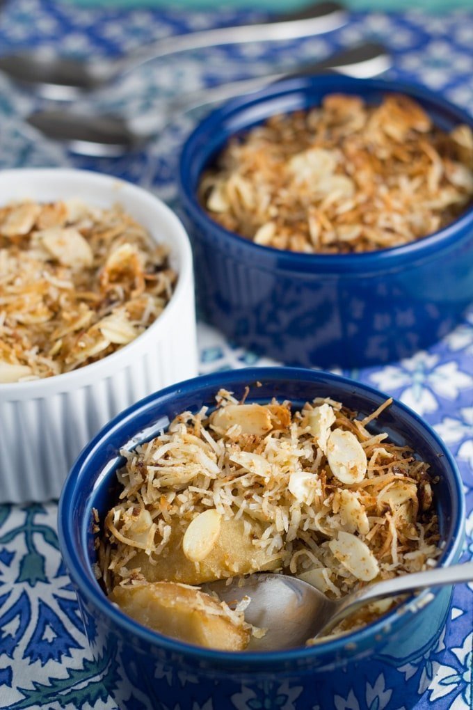 Gluten Free Apple Crumble Becomingness