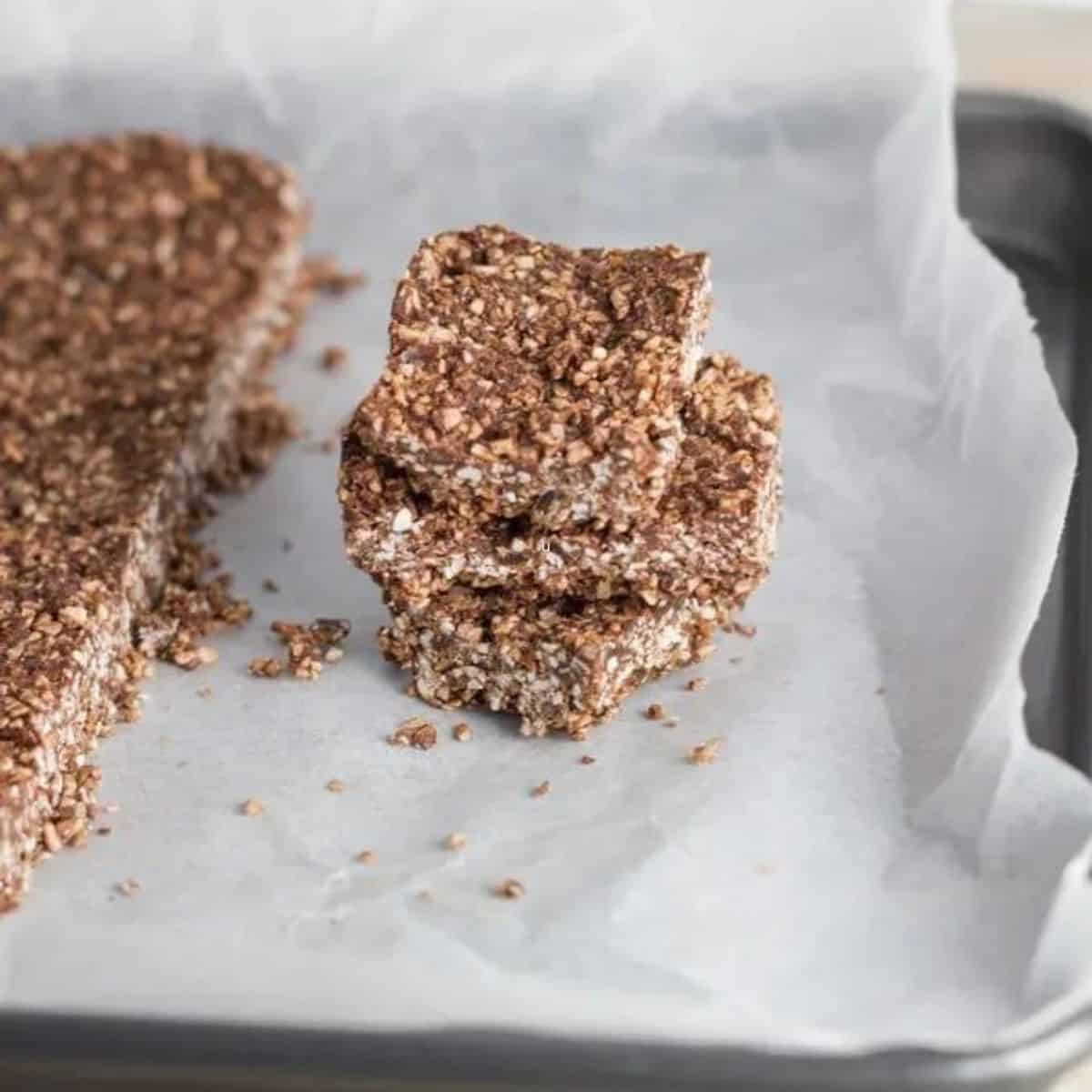 Chocolate & Coconut No Bake Bars