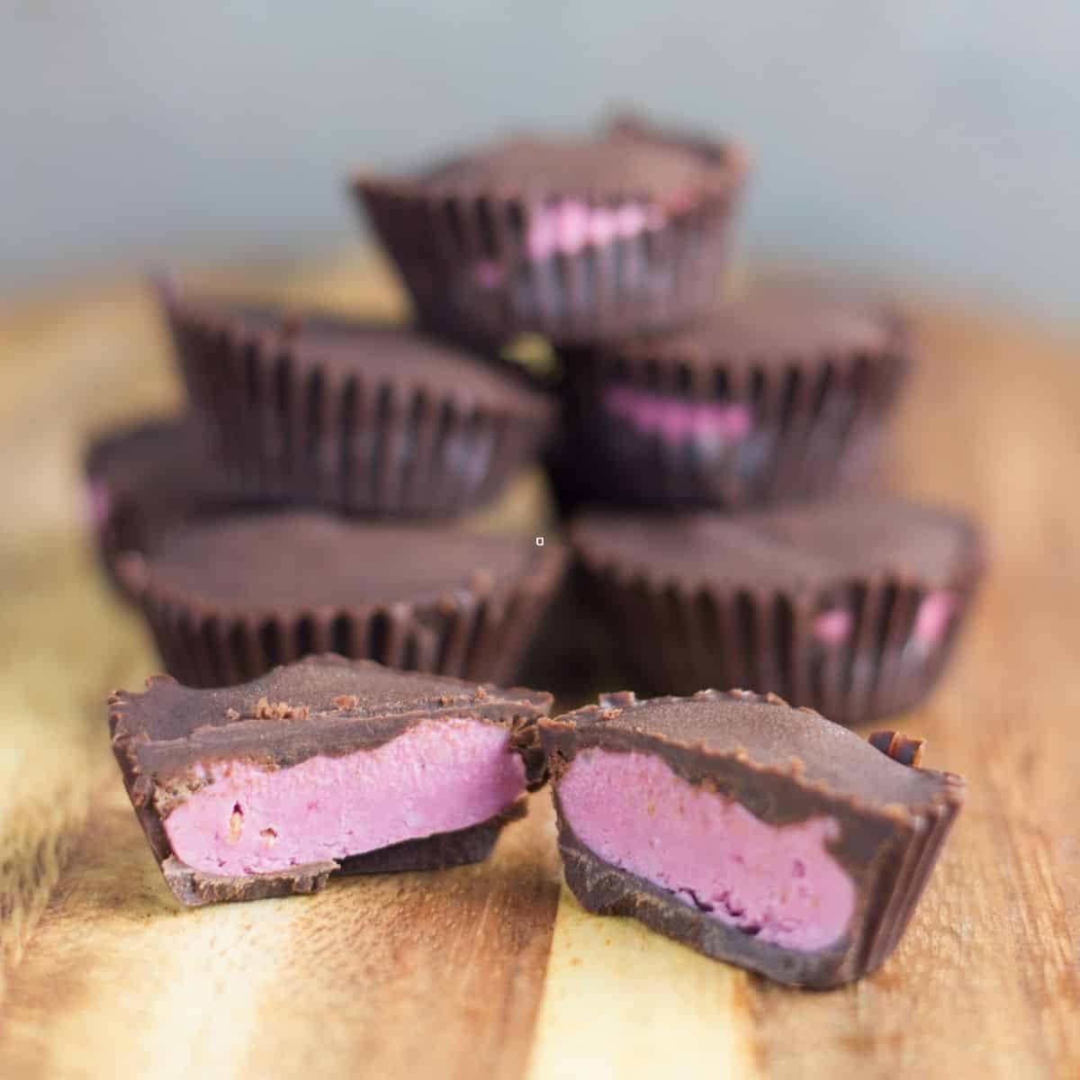 Mini Raspberry Chocolates