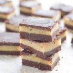 Raw Peppermint Slice. One of the yummiest raw slices! Even better when you use food grade essential oils. YUM!