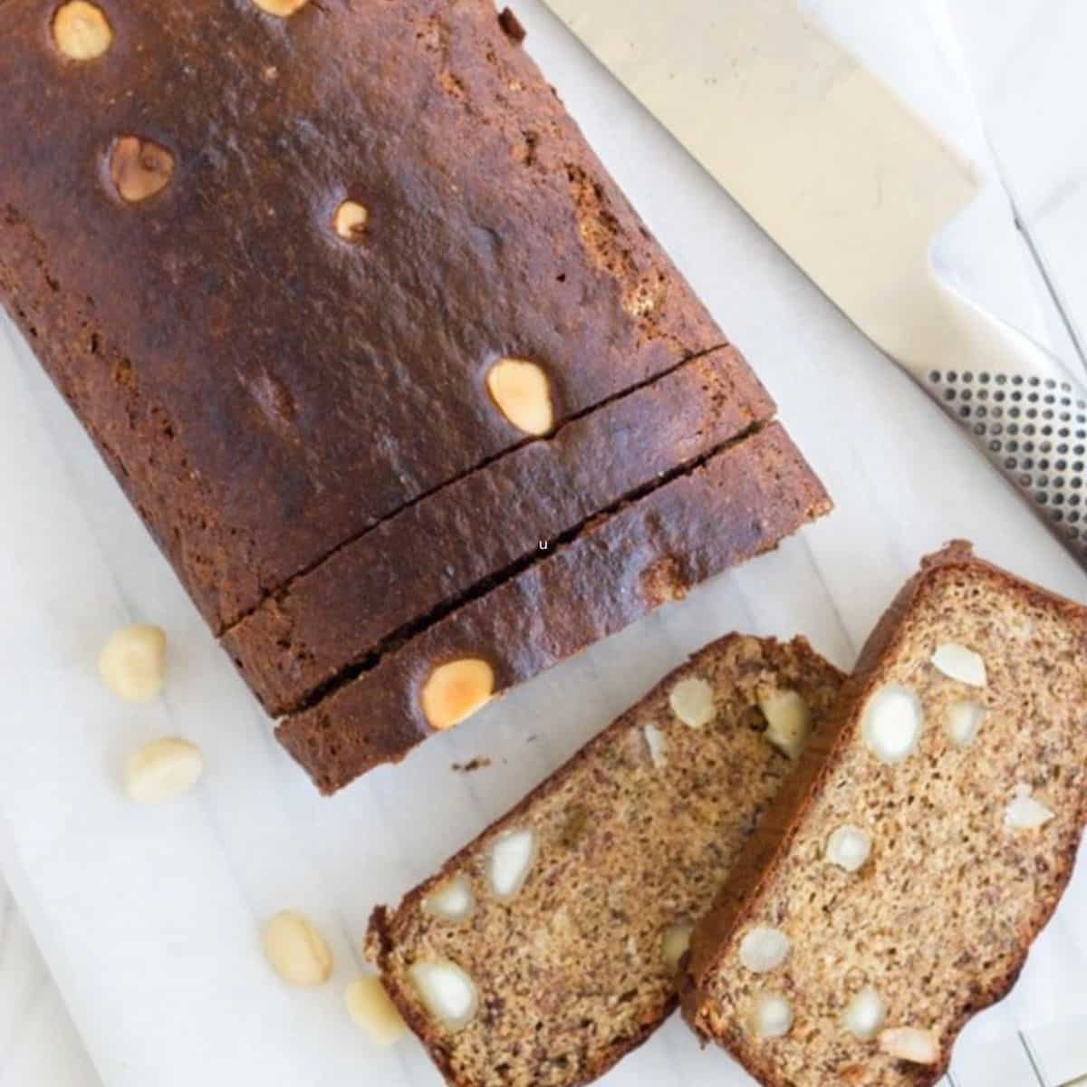 Banana and Macadamia Bread