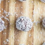 These nut free jaffa bliss balls will take you back to when it was cool to eat Jaffa's at the movies!