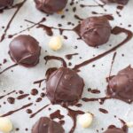 Raw Chocolate Caramel Macadamia Truffles. Make the perfect after dinner treat! They are delicious and look amazing! Your guests won't believe that you actually made them. Thermomix version