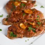 Veal Pizzaiola is a meal that I grew up eating. It is super easy to make but it is packed full of flavour!