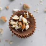 These chocolate nutty fat bombs are the perfect raw chocolate treat if you are following a keto or low carb high fat (aka LCHF) as they are only sweetened by stevia.