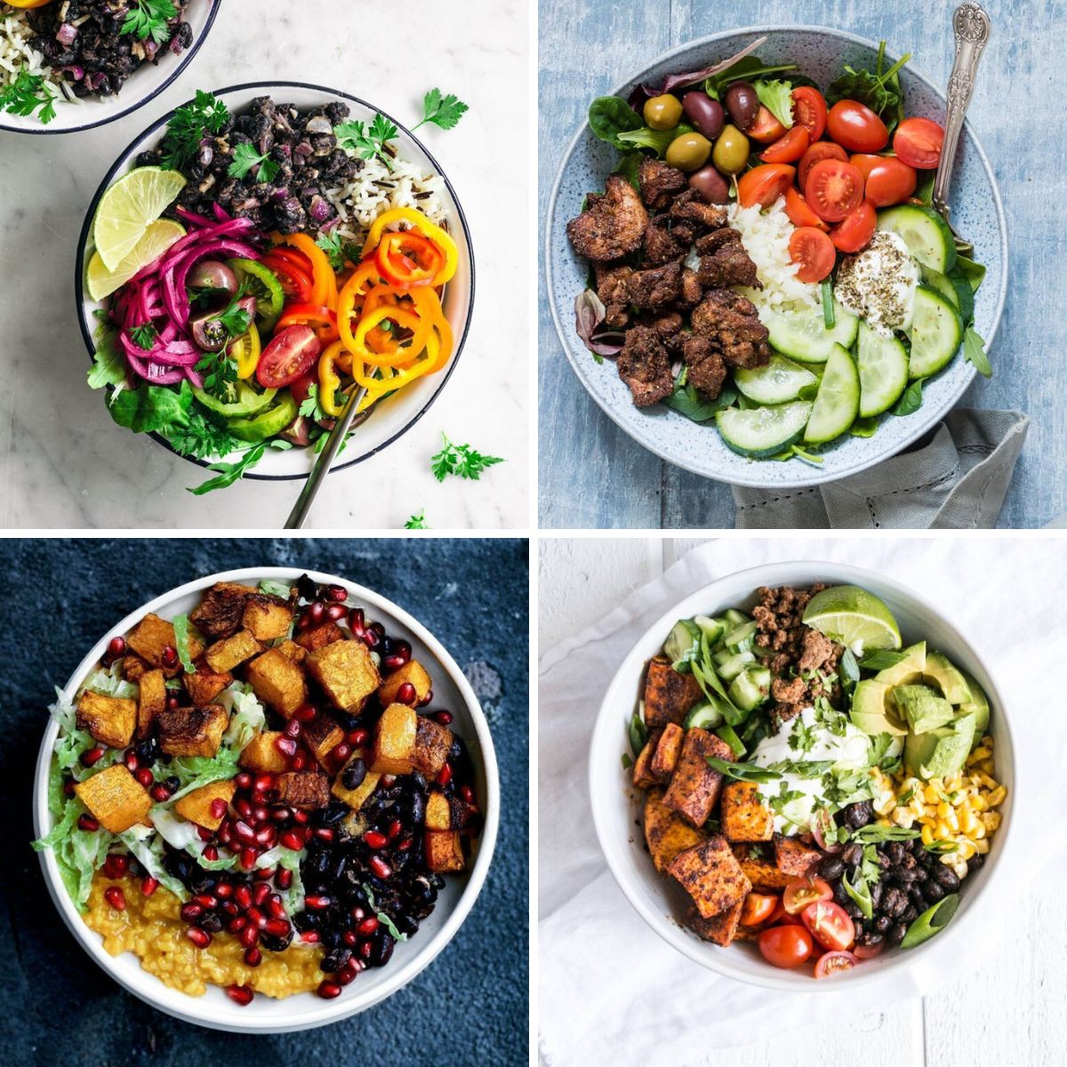 Poke Bowl, Healthy Rainbow Vegie Bowl, Healthy Mexican Bowl: 13 healthy  bowls for breakfast, lunch and dinner