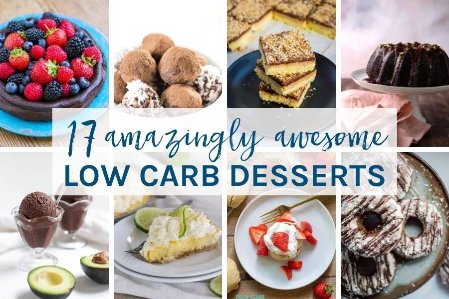 These amazing awesome 19 low carb desserts will become your go-to dessert recipes for when you are entertaining guests. They are all easy to make and super delicious. 