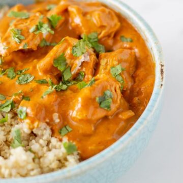 Slow Cooker Chicken Tikka Marsala - an easy to make, classic Indian dish that is packed full of amazing flavour, with ingredients that you can buy at your local supermarket.