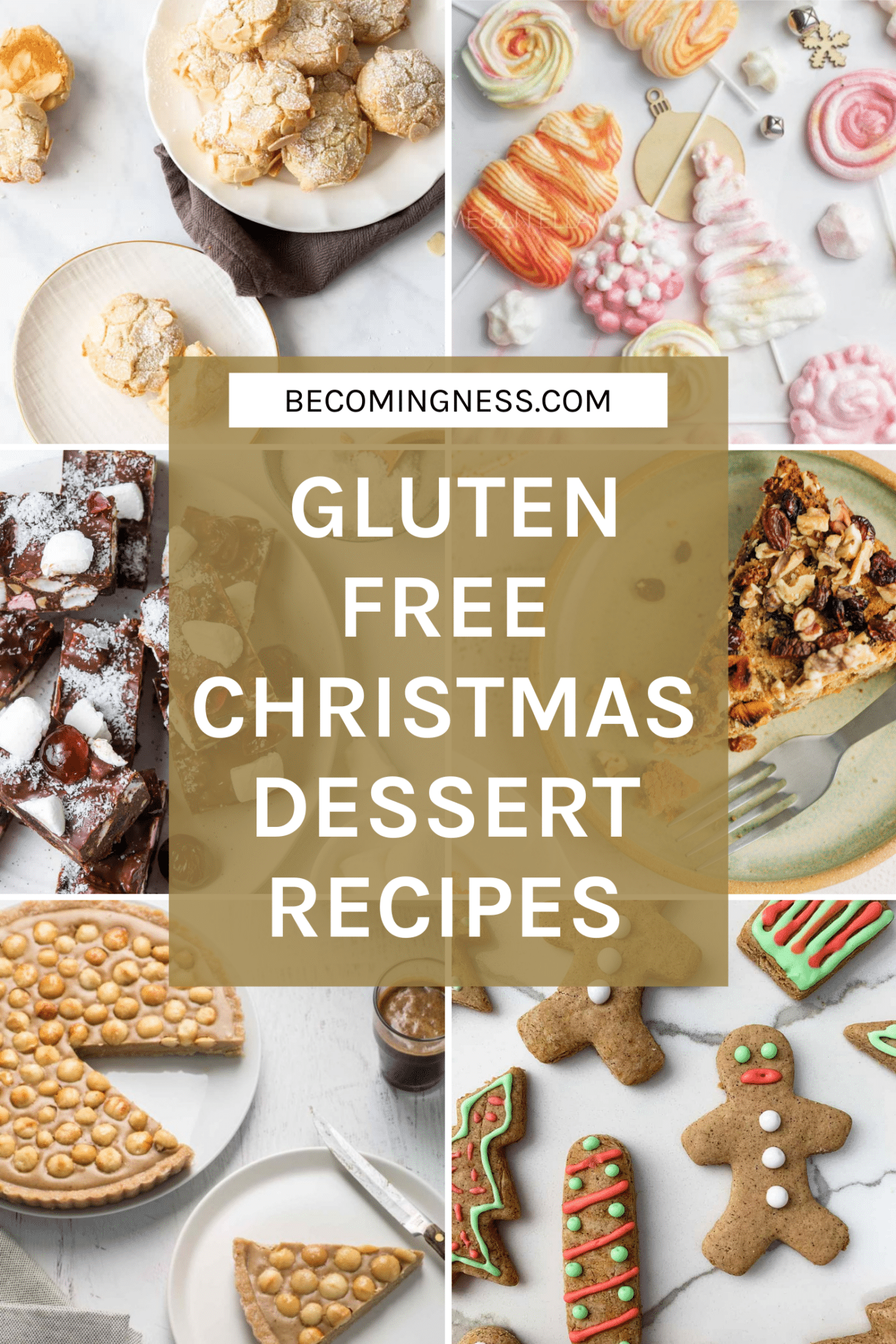 Gluten Free Christmas Desserts - Becomingness