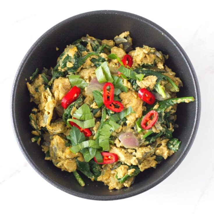 Curried Scrambled Eggs