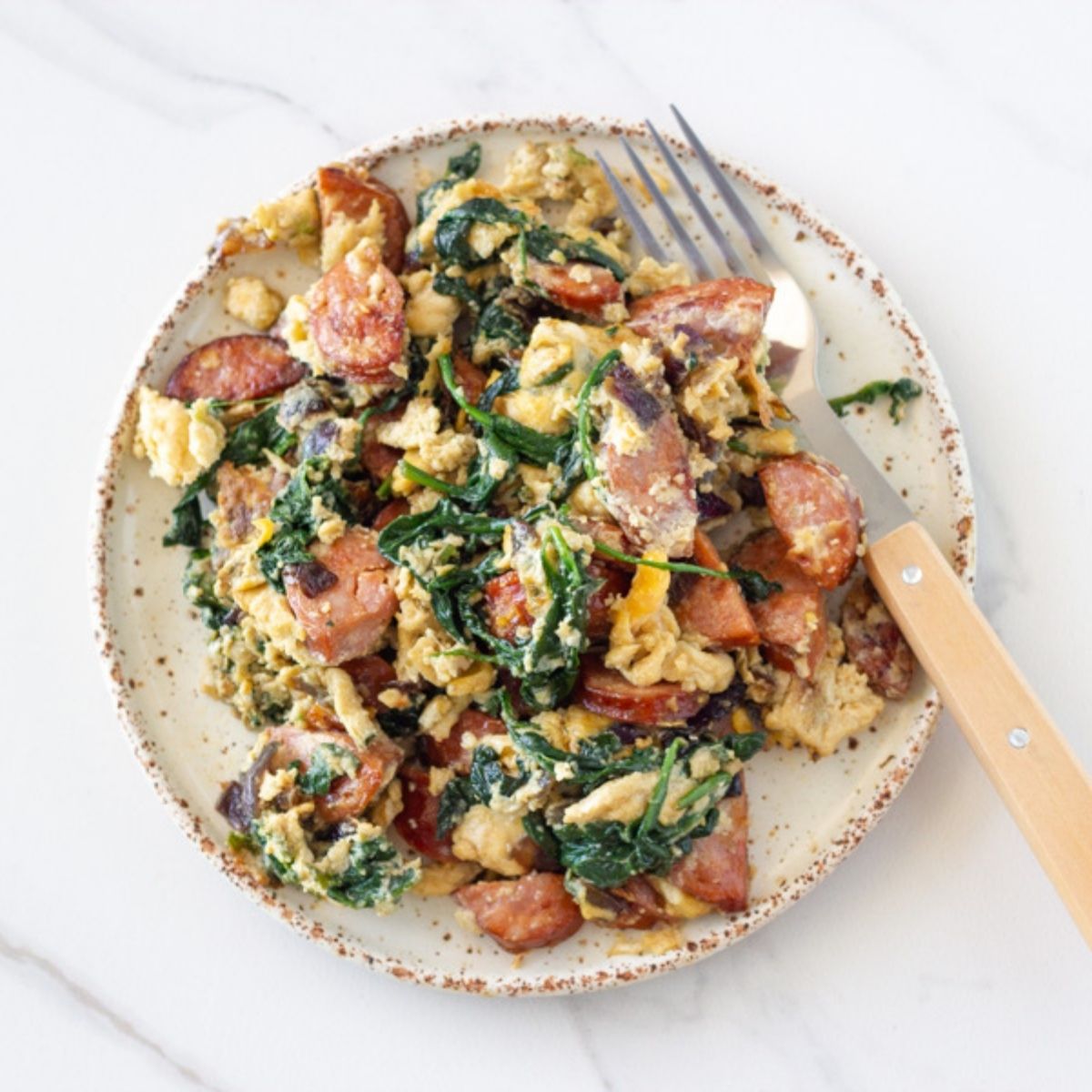 Chorizo and Eggs Scramble