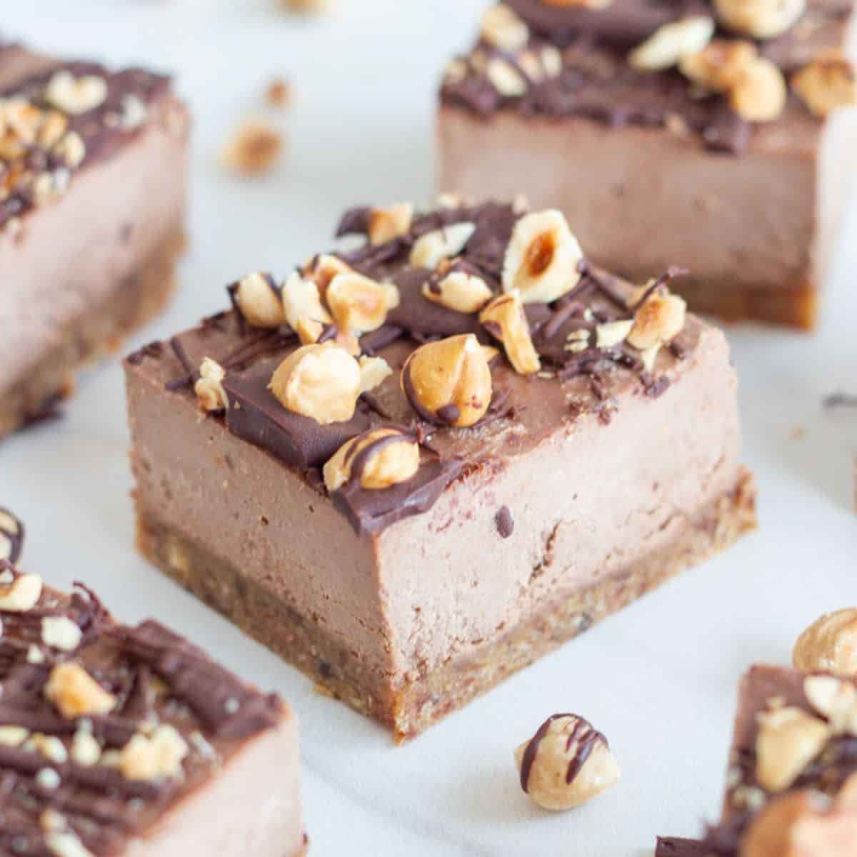 No-Bake Nutella Slice