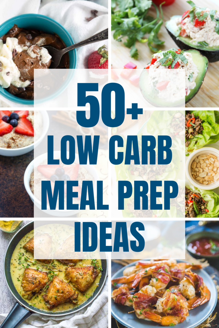 50+ Low Carb Meal Prep Ideas - Becomingness