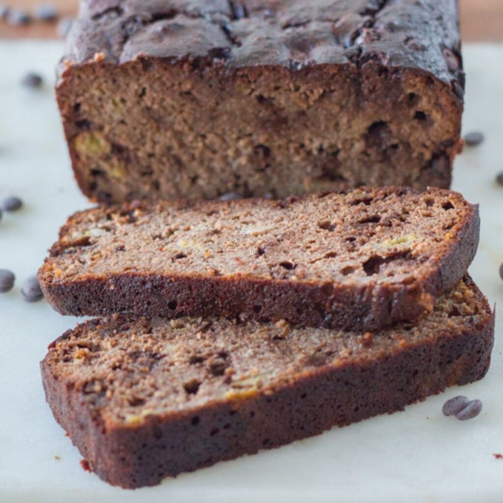 Healthy Banana Blueberry Bread - Becomingness