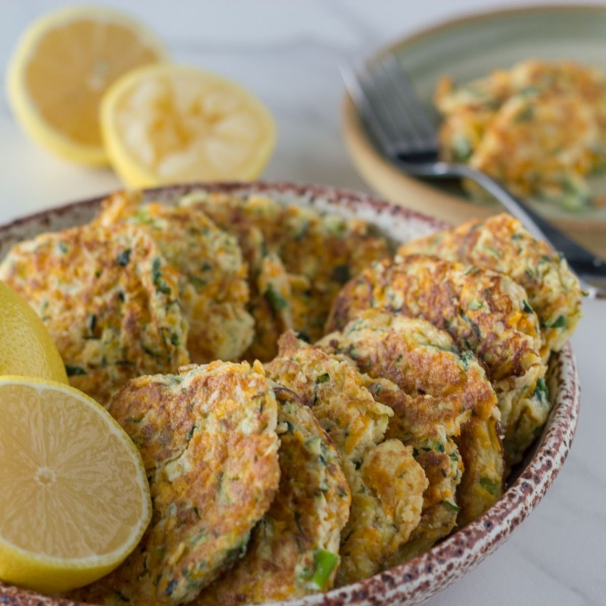 Pumpkin and Zucchini Fritters