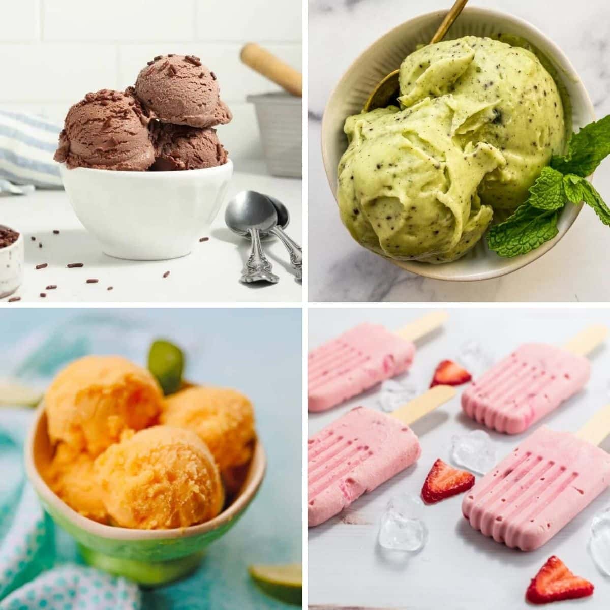 Dairy Free Ice Cream Recipes