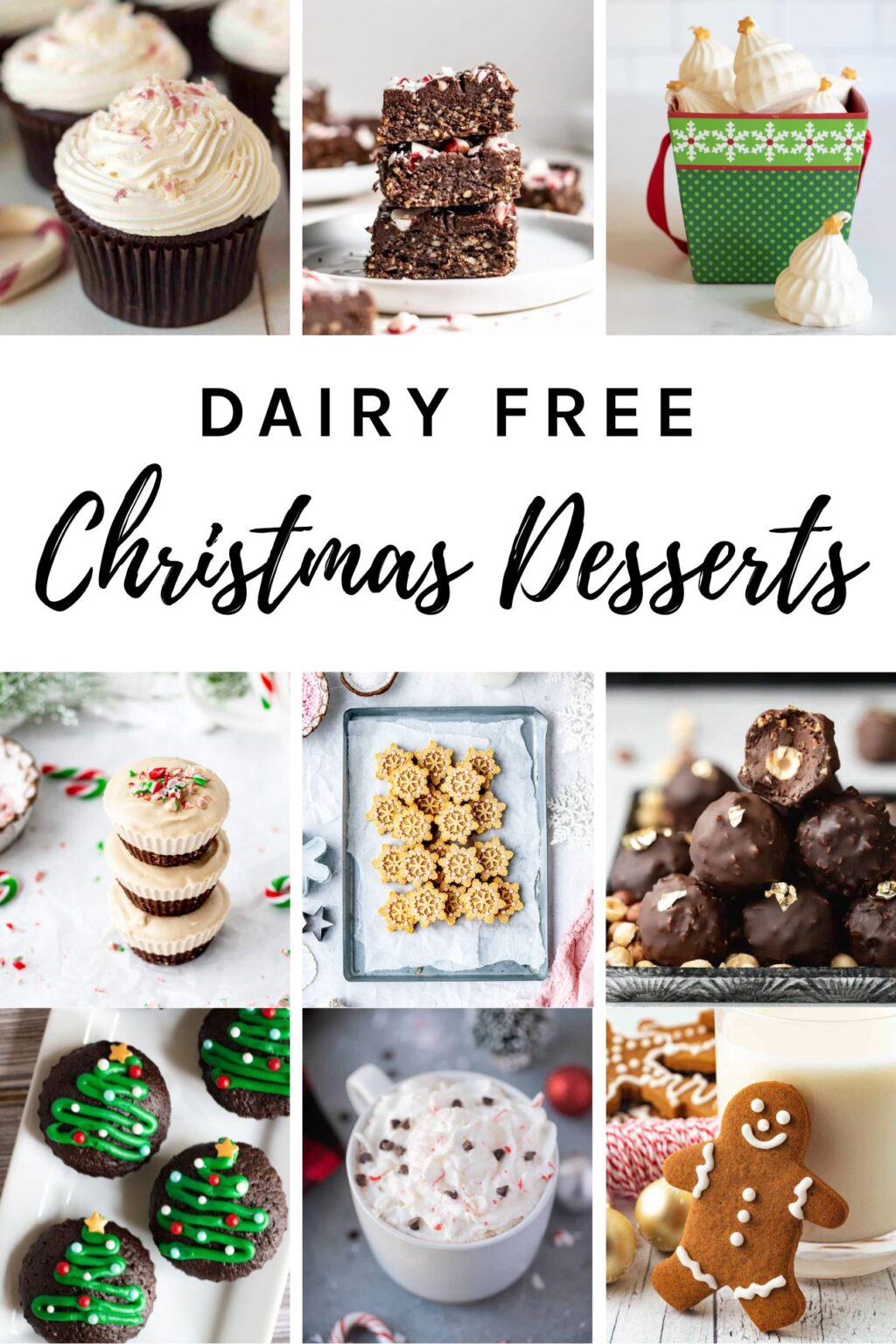 Dairy Free Christmas Desserts - Becomingness