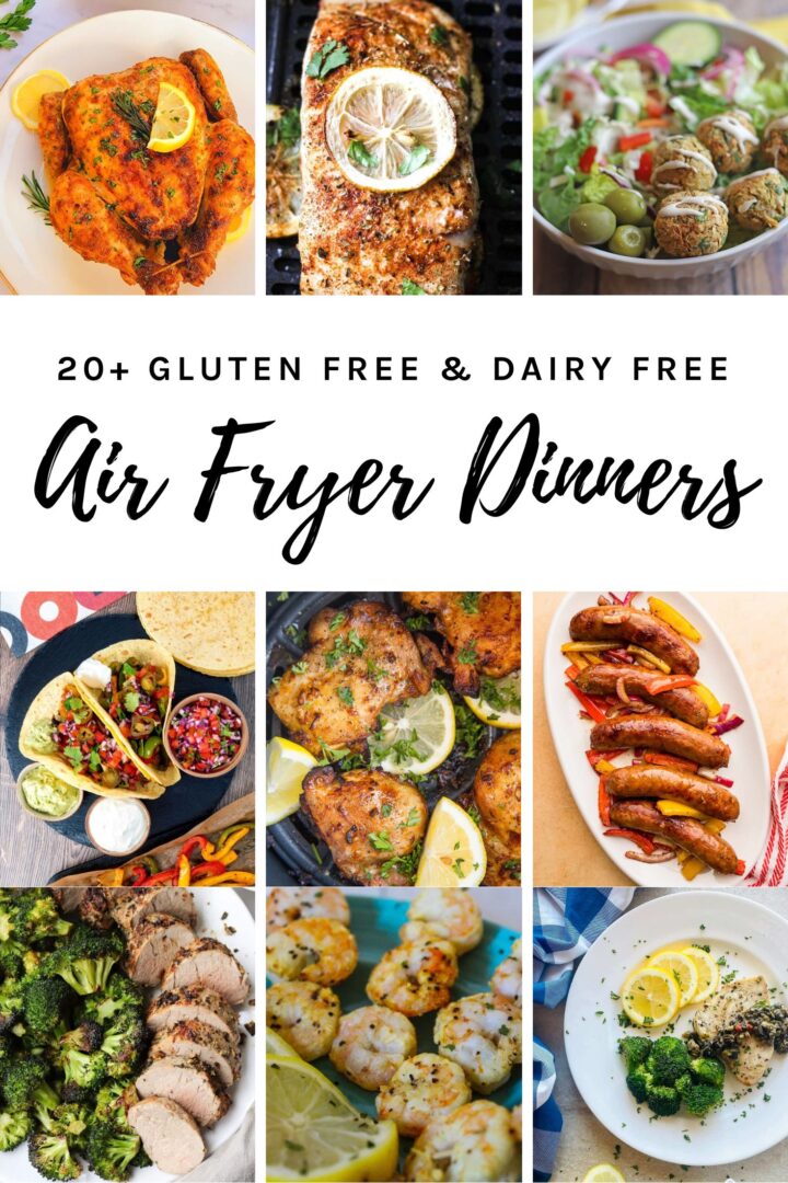 Gluten Free & Dairy Free Air Fryer Dinners