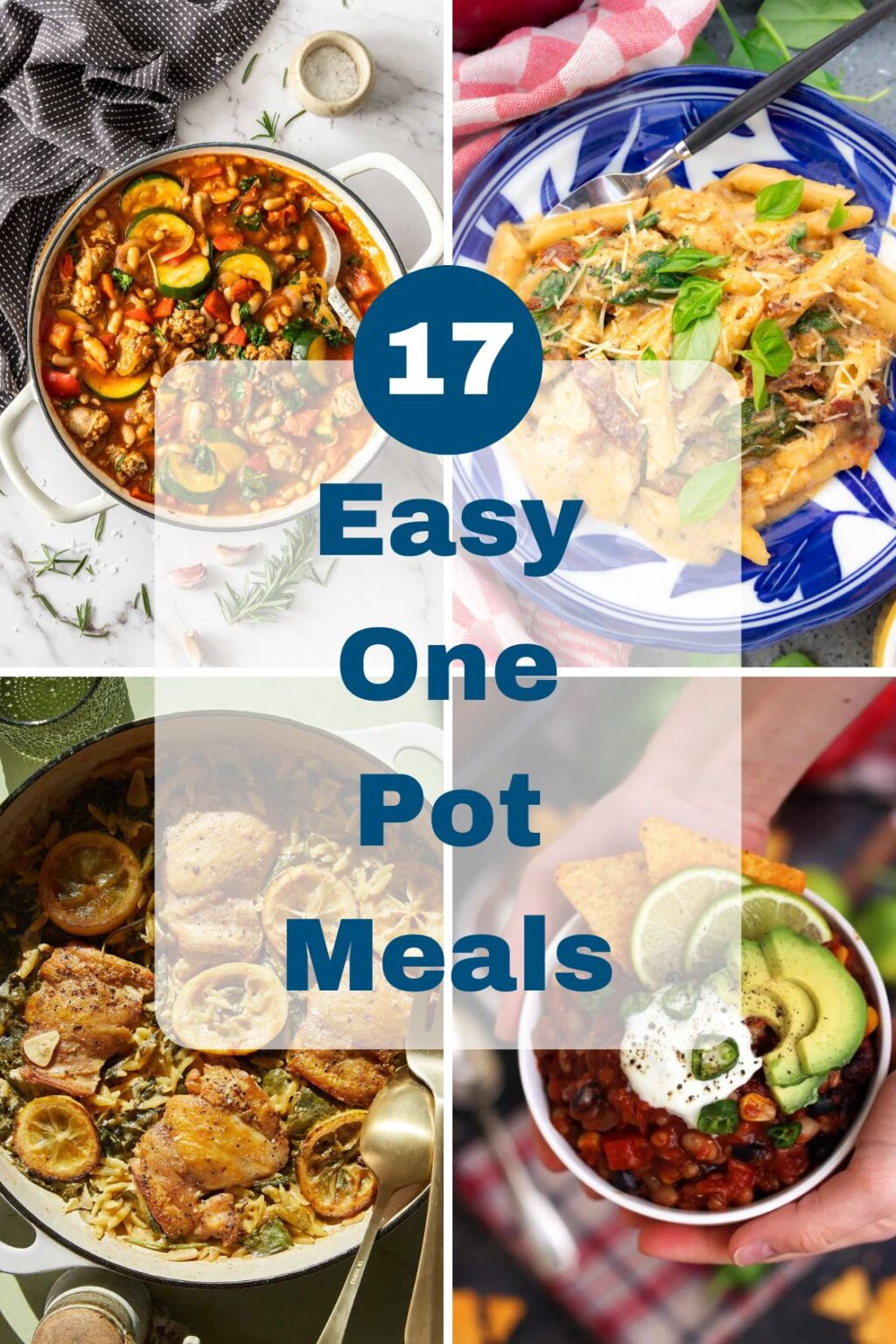 17 Easy One Pot Meals